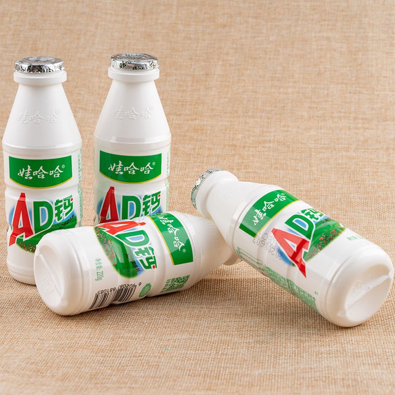 娃哈哈ad钙奶220ml*4大瓶整箱早餐牛奶哇哈哈儿童乳酸菌含乳饮料
