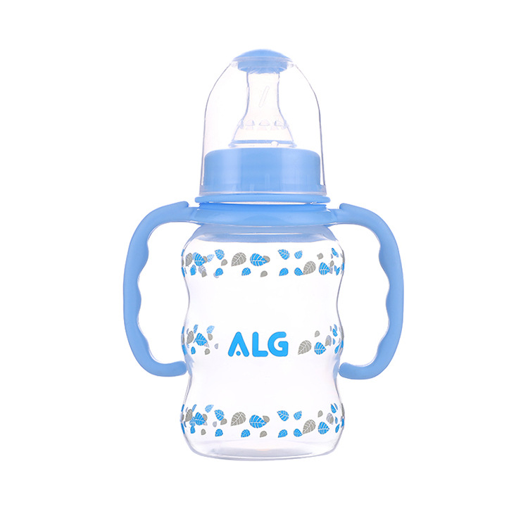 Aizhilang Maternal and Child Supplies Direct Sales Food Grade Pp Standard Mouth Baby Bottle Anti-Flatulence Baby Feeding Bottle