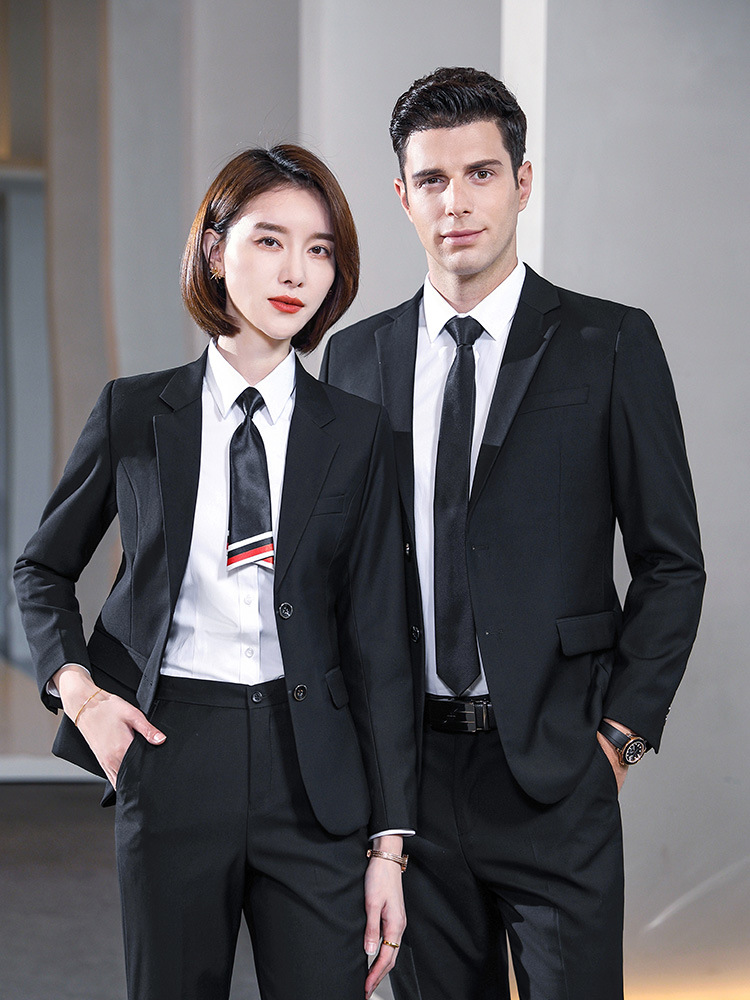 西服套装职业装高档男女同款制服通勤礼仪工作西装面试两件套工装