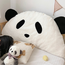 床头靠垫软包动物熊猫儿童床头靠枕爱情升温垫抱枕榻榻米床头靠背