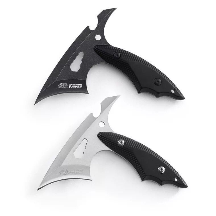 小斧头不锈钢斧子户外特种野战开山斧野外求生斧刀武器防身工具