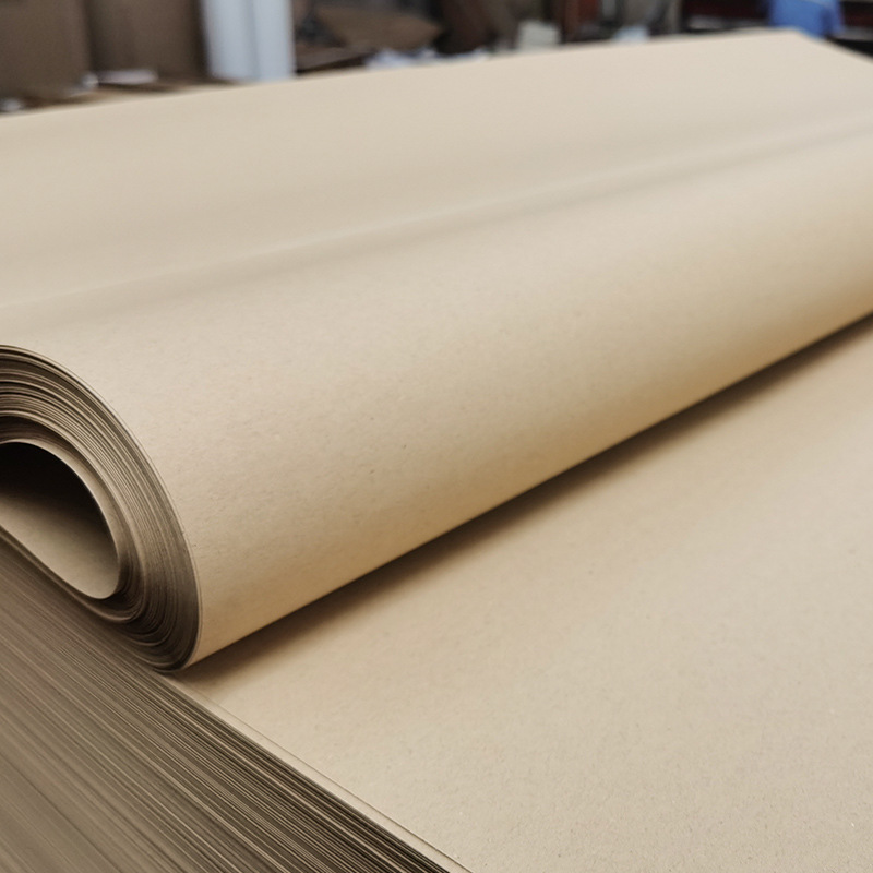 80-330克单面牛皮纸 箱板纸牛卡纸服装打版纸铝材包装纸牛皮包装