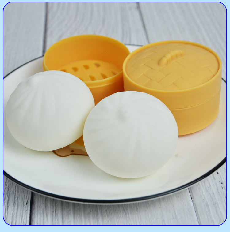 仿真食物网红包子慢回弹发泄搞怪捏捏乐学生奖励礼物整蛊玩具批发