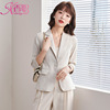 Small suit coat Three Quarter Sleeve Spring and summer 2021 new pattern Korean Edition temperament Sleeve fashion Occupation Blazer jacket