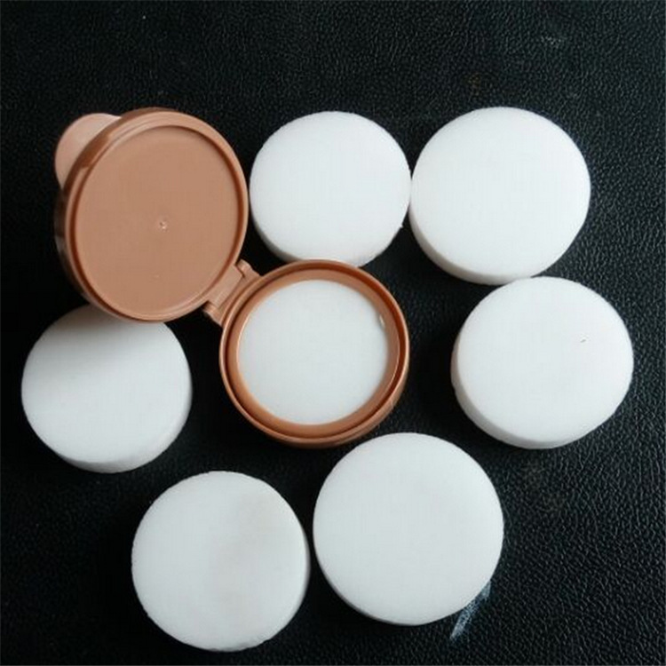 厂家批发 气垫圆形海绵柔软舒适细腻化妆散粉气垫粉扑海绵