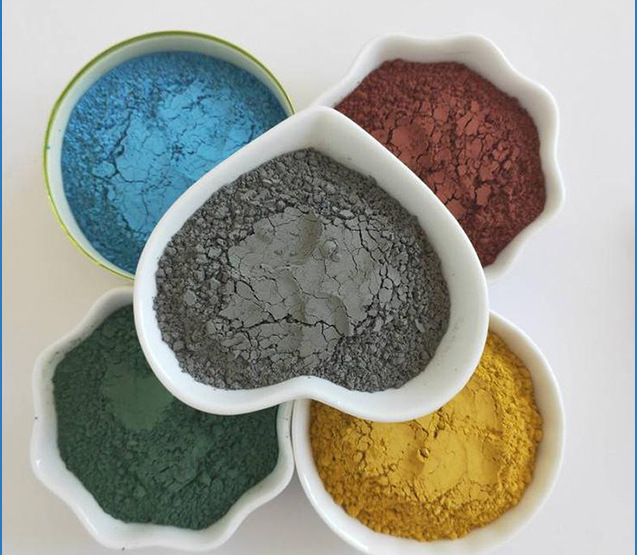 彩色金刚砂 各种颜色 金刚砂 耐磨地坪材料 耐磨地坪骨料用