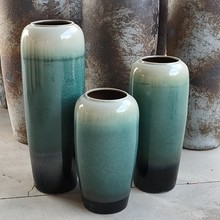 陶瓷花瓶手工创意插花花器现代简约家居摆件落地花瓶优惠批发