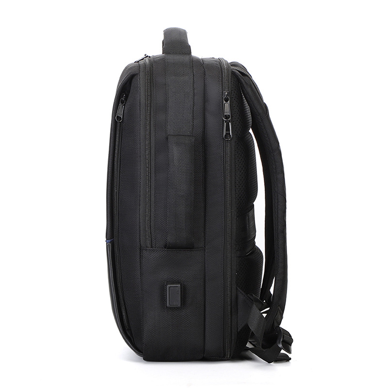 Cross-Border Business Trip Travel Laptop Bag Waterproof Backpack Usb Breathable Backpack Multi-Compartment Custom Printed Logo