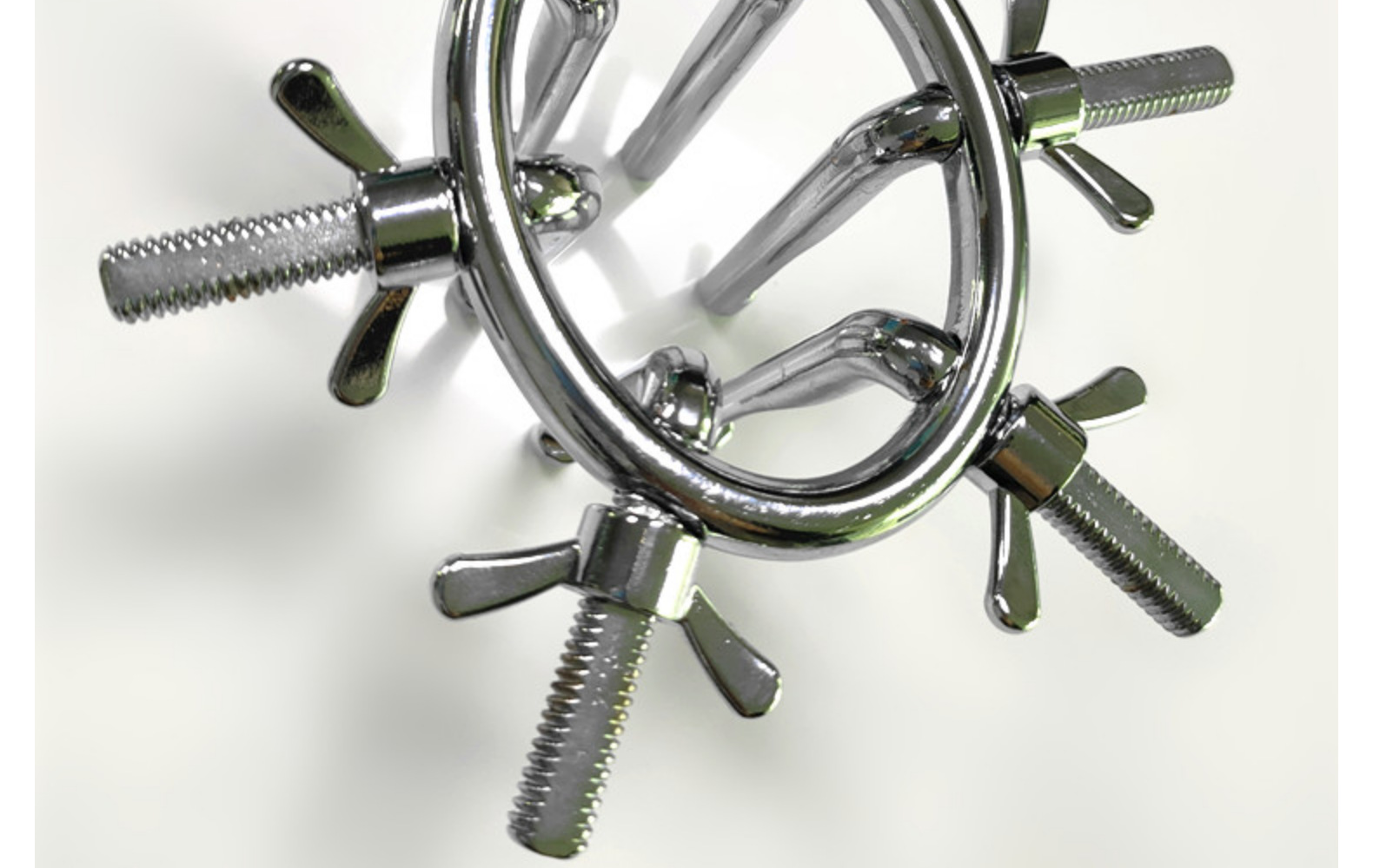 爱妹sm金属扩肛扩阴器阴道扩张器后庭窥视肛塞成人情趣性用品玩具