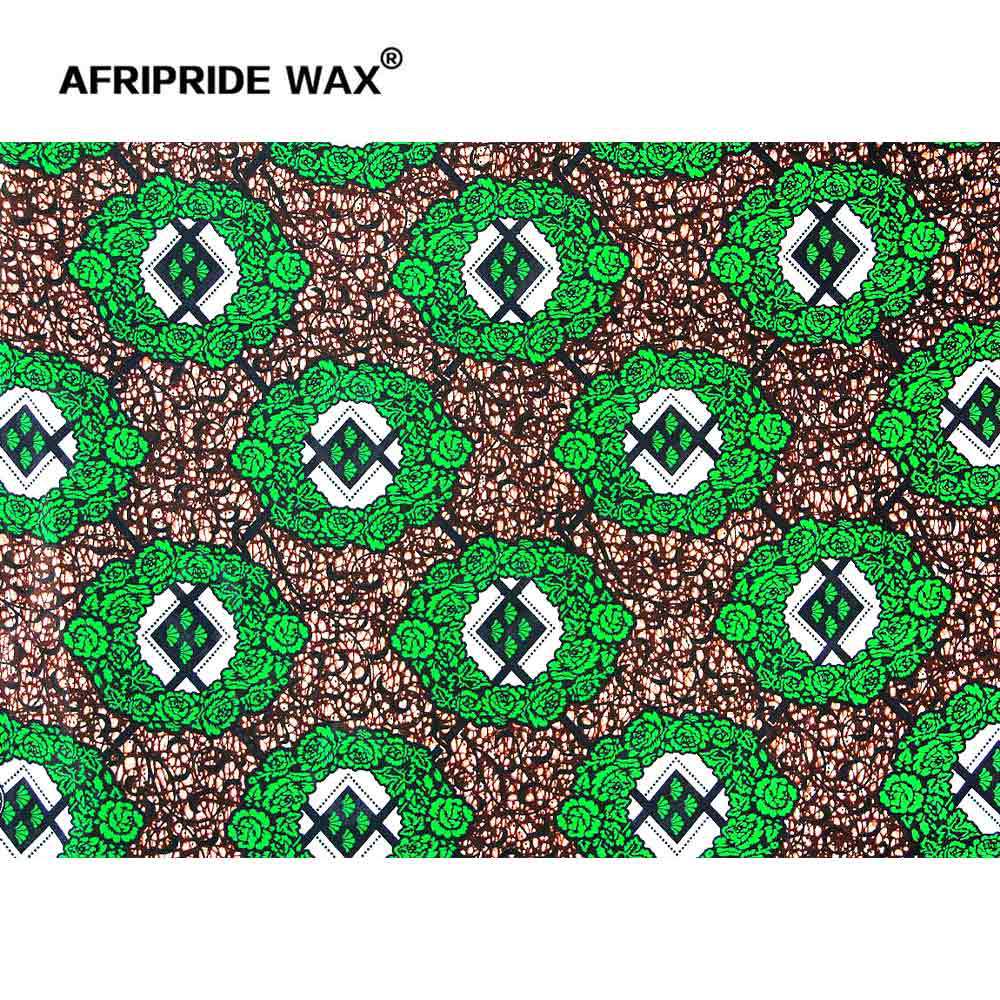 Foreign Trade African Ethnic Duplex Printing Fashion Clothing Batik All-Cotton Fabric Afripride Wax 697