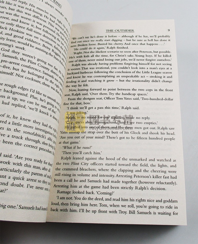 书名theoutsider作者stephenking出版社hodder货号yb-7091商品属性