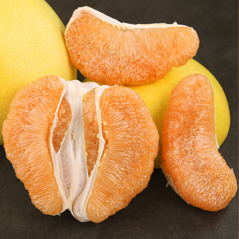 【饱满多汁】黄金柚子黄肉蜜柚福建平和琯溪新鲜水果单果800g起