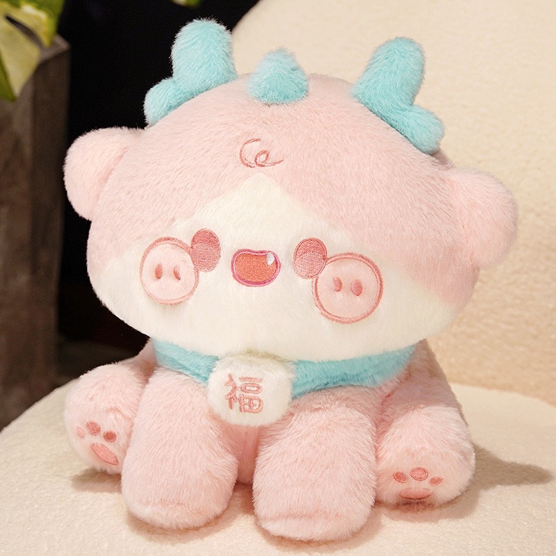 qq龙毛绒玩具公仔布娃娃龙年吉祥物高颜值可爱送男女朋友生日礼物