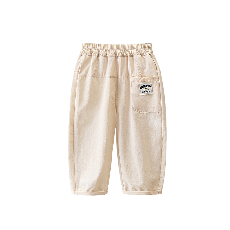 男童夏季防蚊裤宝宝休闲夏天薄款长裤2024新款儿童装夏款棉布裤子