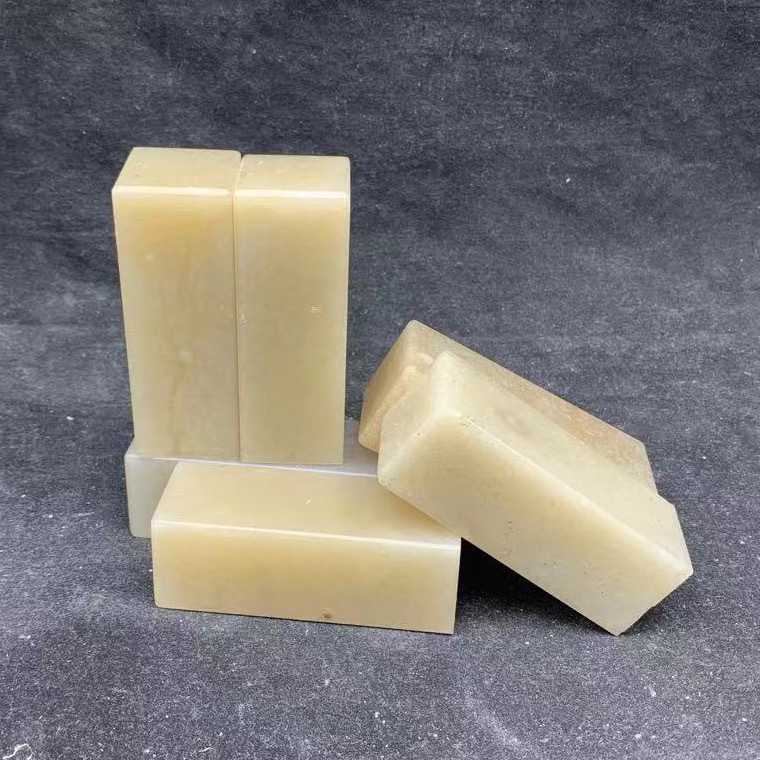 5*2.5*7辽宁丹东冻石印章石篆刻书法绘画收藏寿山石青田石