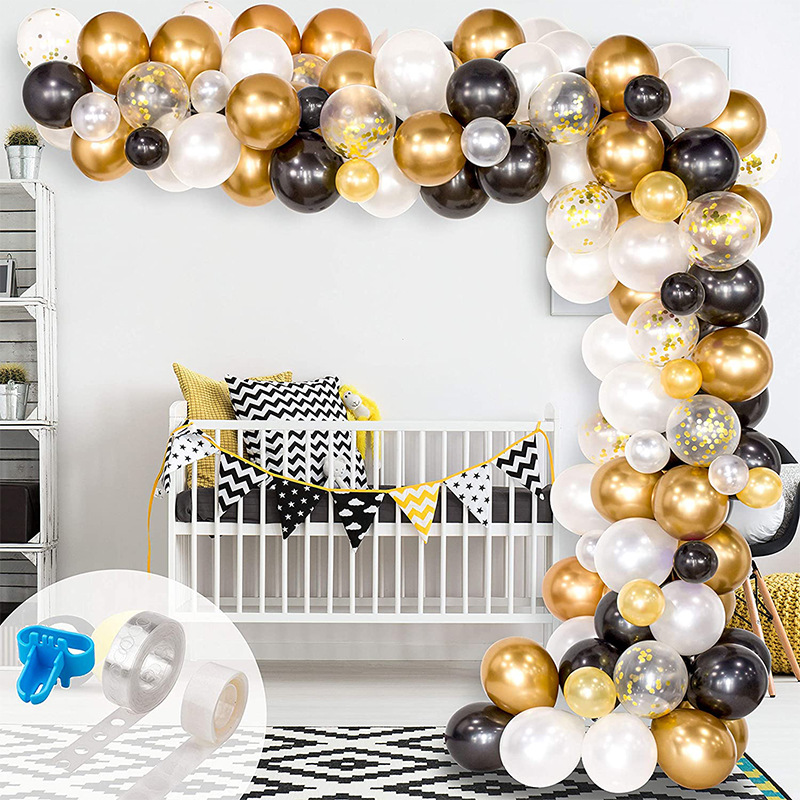 Cross-Border Amazon Balloon Chain Birthday Party Balloon Set Wedding Decoration Supplies Balloon