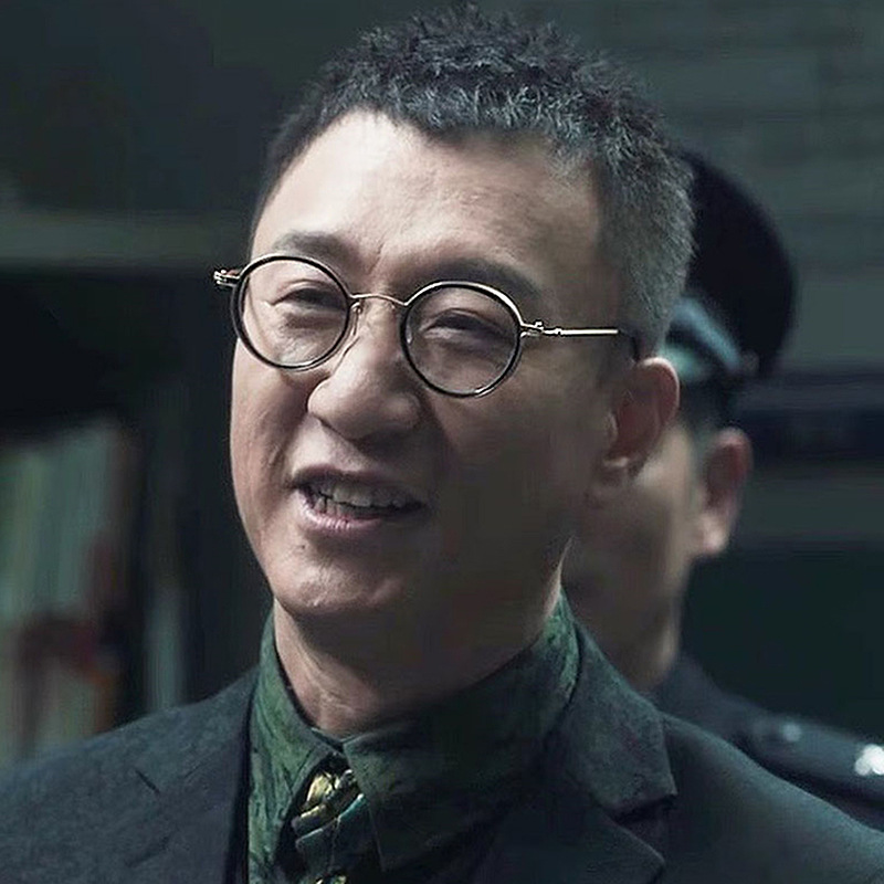 扫黑风暴孙红雷同款近视眼镜框架圆框墨镜男士太阳镜男防蓝光平光