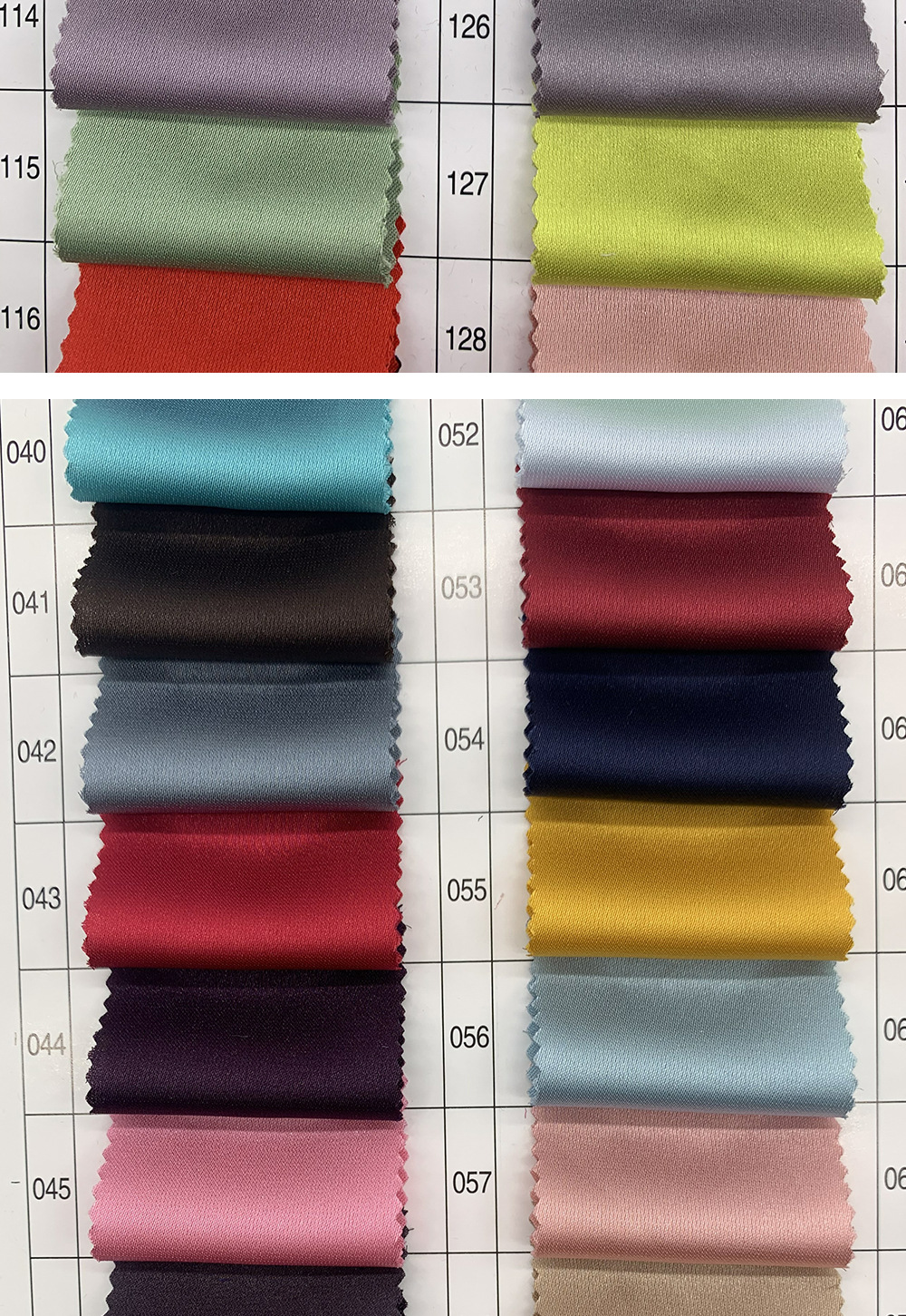 现货新款加厚加密弹力缎色丁仿真丝面料女装旗袍家居服礼服衬衫布