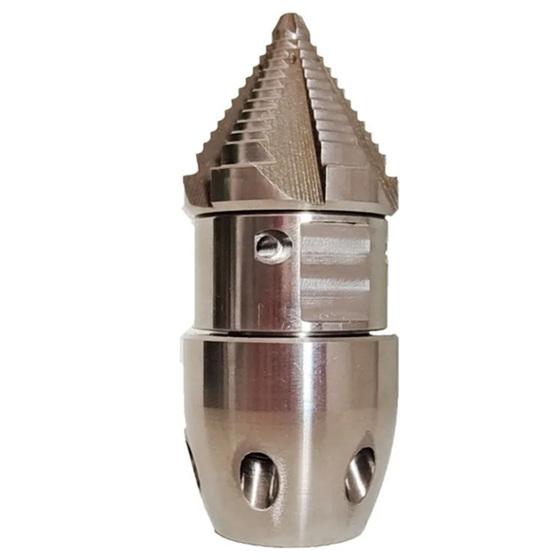 钻头旋转水刀地水老鼠下水道冲洗疏通喷头40l大流量疏通车优惠价