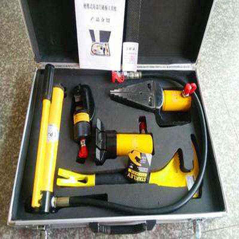 手动液压钳破拆开门器便携防盗门破拆工具组消防液压开门器5件套