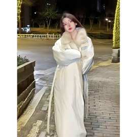 【元宝】冬季加厚保暖抗寒立领款毛毛内胆派克服设计师款24CK561