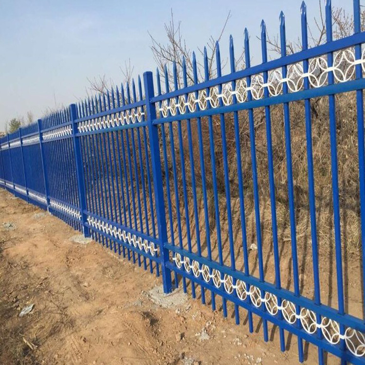 锌钢围墙护栏家用铁艺围栏室外铸铁栅栏别墅庭院隔离户外烤漆栏杆