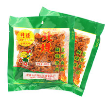 北堤麻辣肉80g*5袋 湖南常德特产北提麻辣菽肉豆腐皮丝零食豆干