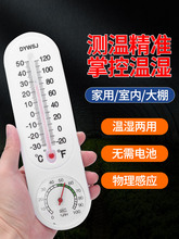 室内温度计家用大棚室外干湿养殖场壁挂式高精度温湿度表