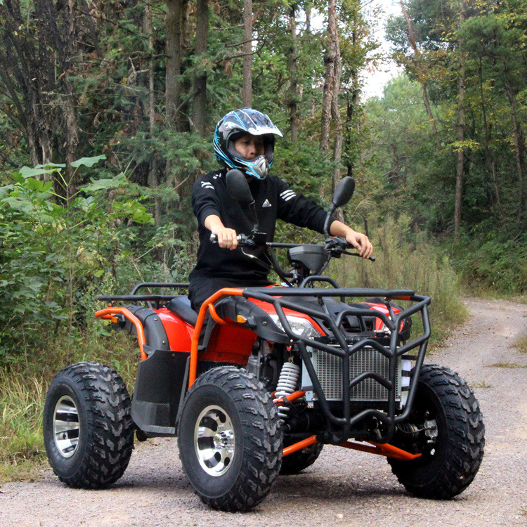 大公牛四驱沙滩车四轮越野摩托车成人汽油轴传全地形车atv山地车