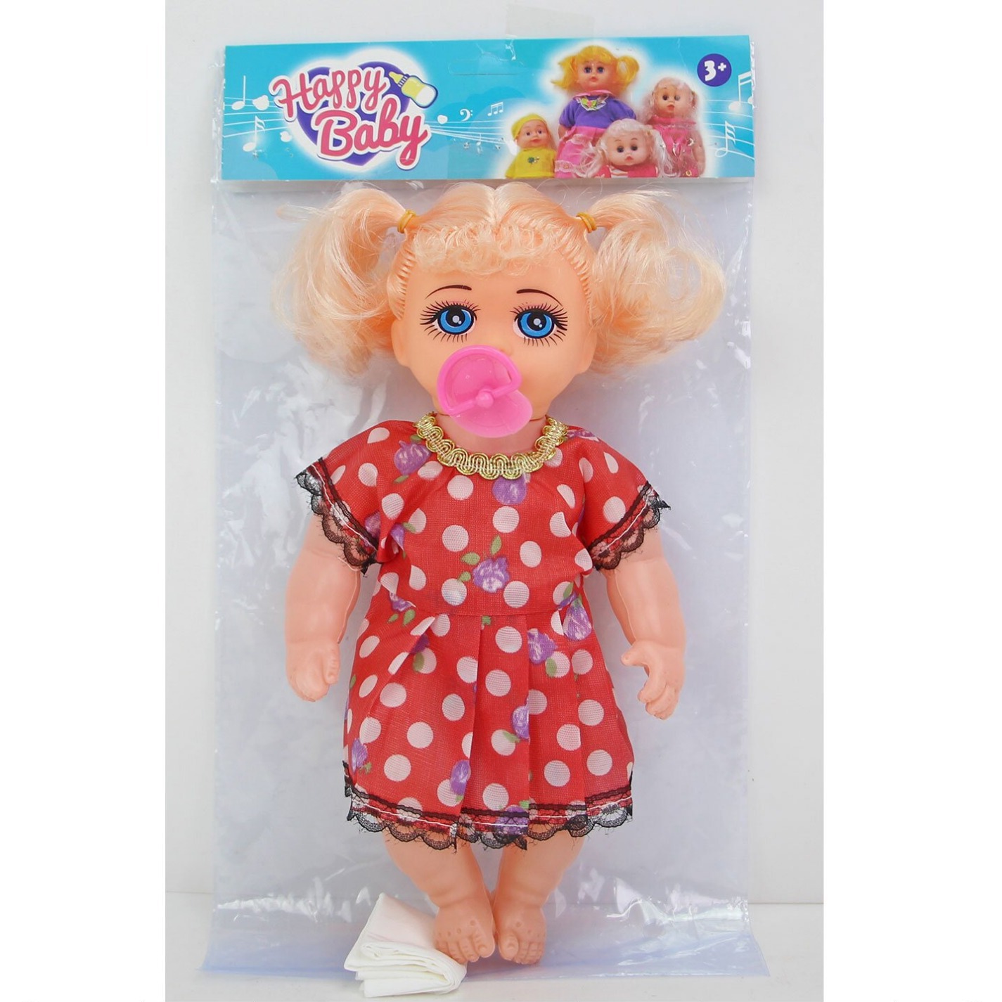 儿童过家家26cm5关节空身奶嘴肥童娃娃玩偶公仔手推车玩具批发