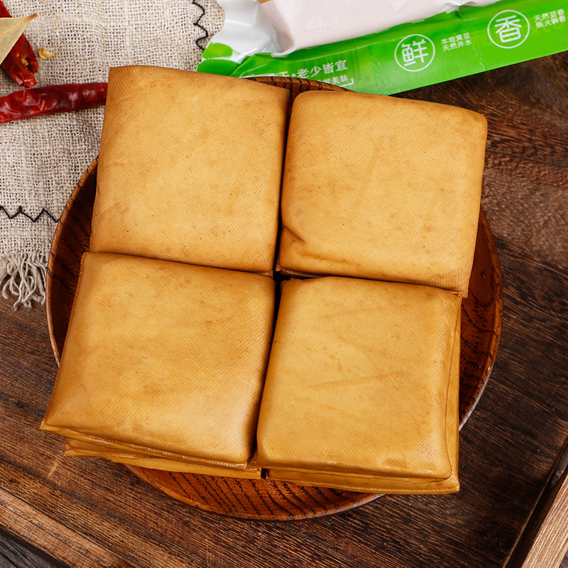 湖南攸县香干卤豆干纯手工油豆腐农家菜嫩豆腐半成品卤香干豆制品