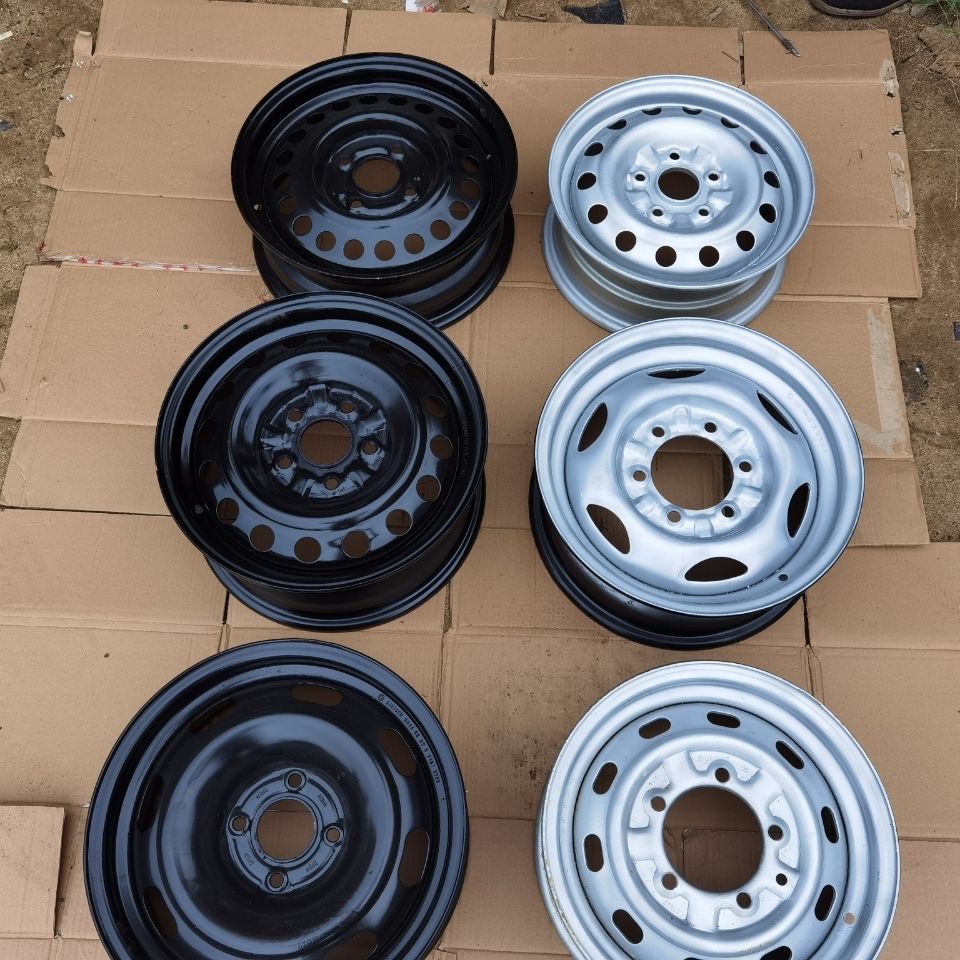 二手拆车轮毂铁质钢圈12寸 13寸 14寸 15寸 16寸非铝合金轮毂