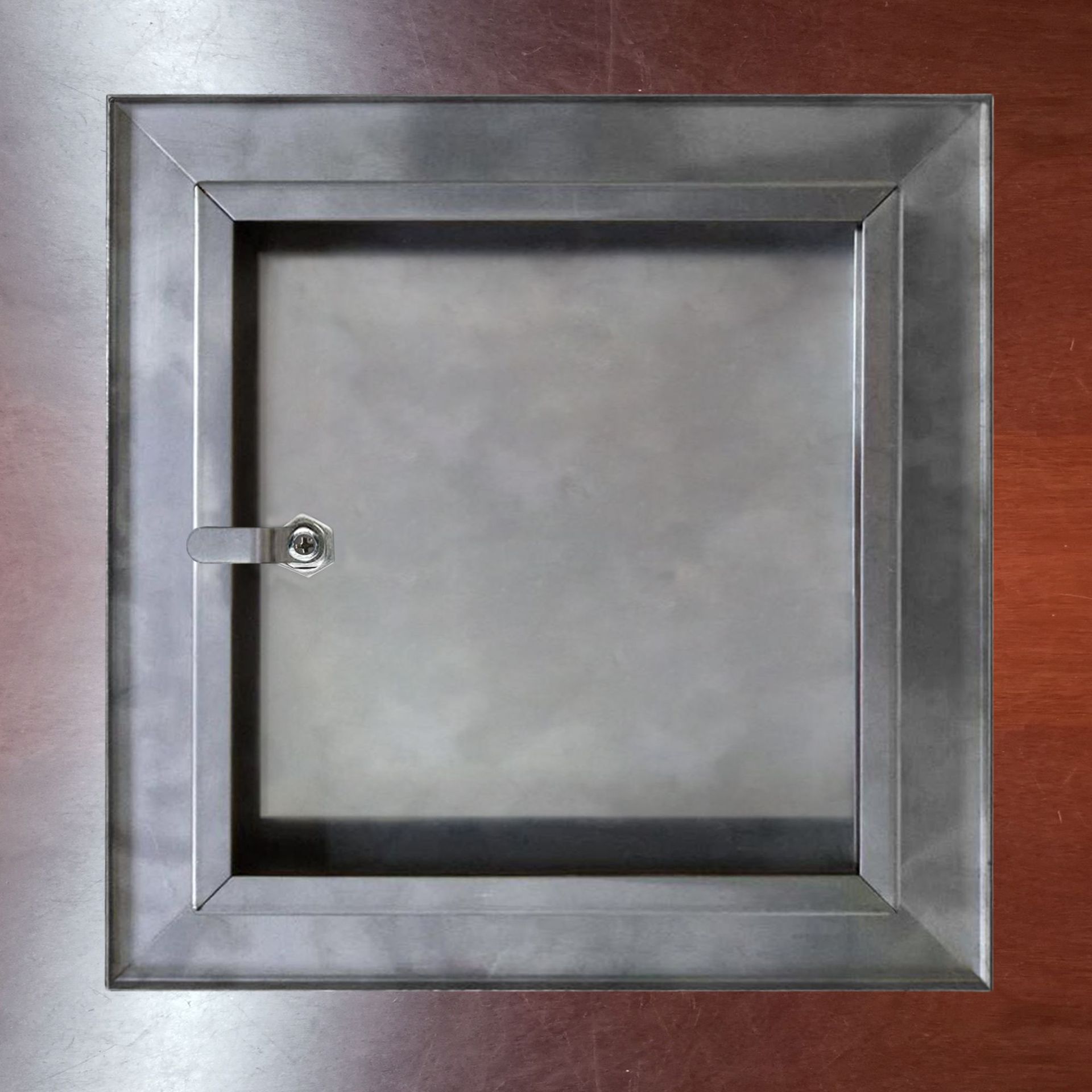 定制 胶条密封型检修口 钢制检修门 不锈钢检修口 不锈钢检修门