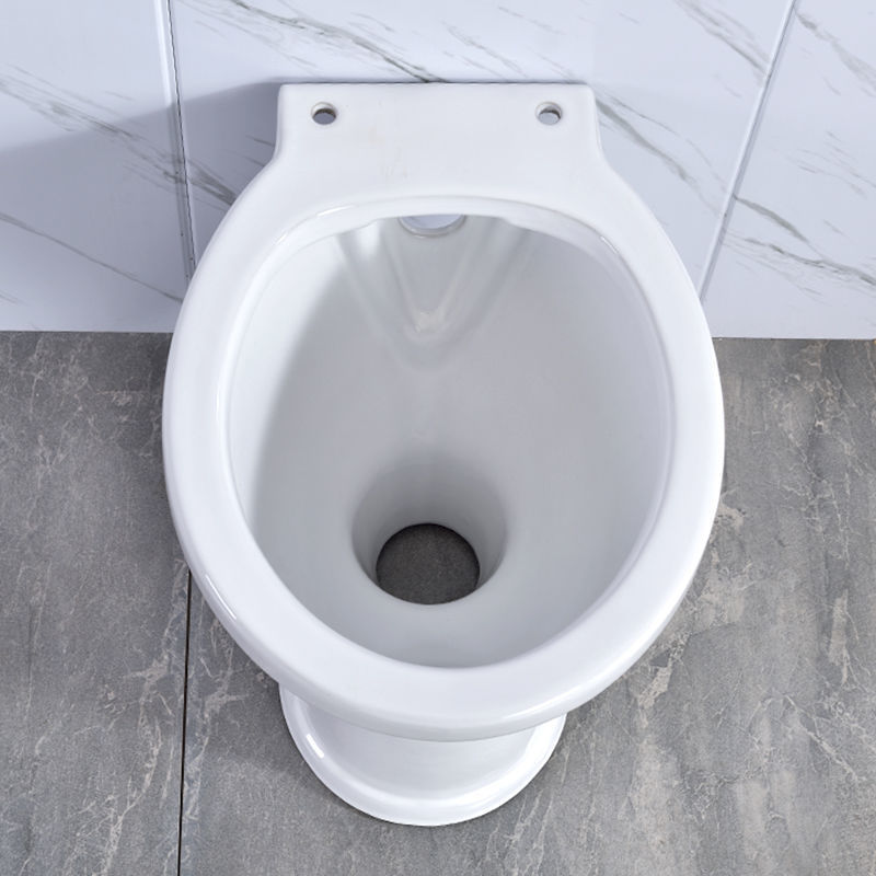 农村旱厕坐便器旱马桶 老年旱便马桶 陶瓷免冲直通式蹲便改造专用
