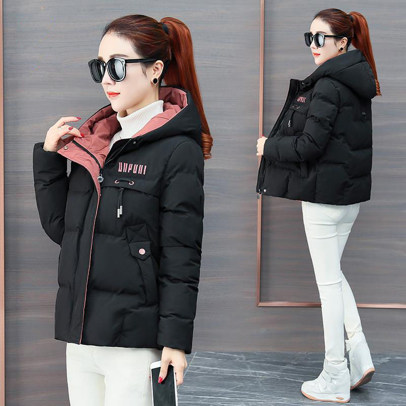 Women's Cotton-Padded Jacket Short 2023 New Korean Style down Cotton Jacket Winter Coat Women's Clothing Loose Thick Small Cotton-Padded Coat
