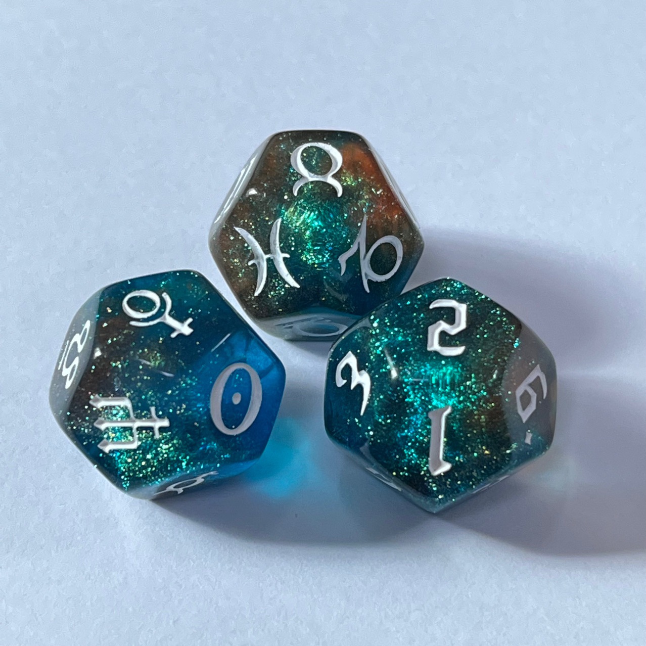 12面占星色子星座骰子