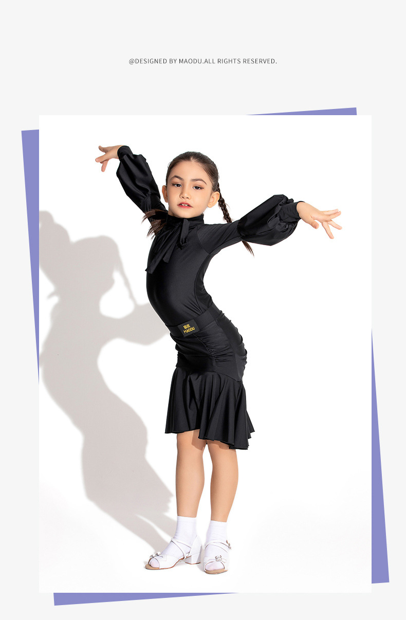 猫度 拉丁舞袜少儿女童短袜全棉小白袜吸汗透气比赛演出规定袜子