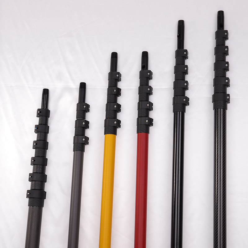 3米4节多功伸缩涂料杆,可伸缩杨梅采摘器支撑杆