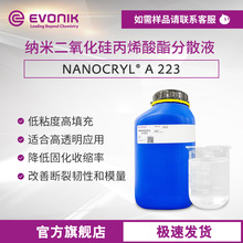 赢创 NANOCRYL A223 纳米二氧化硅丙烯酸酯分散液 耐刮擦光纤涂层