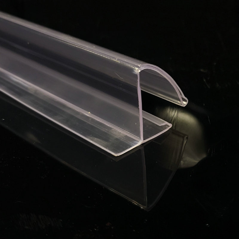 弧形玻璃卡条超市药店标价条便利店货架透明标签条led灯价格条