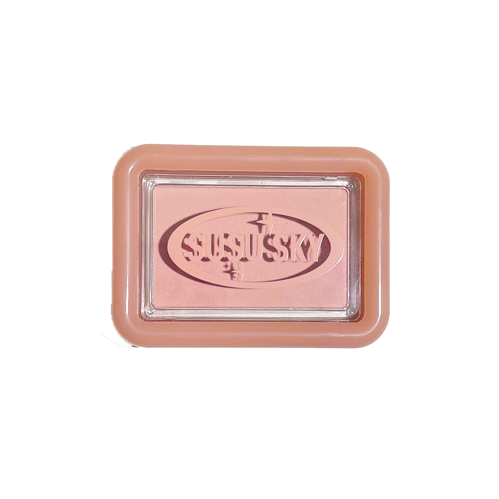 Susu Sky Transparent and Tender Square Blush Pink Fine Natural and Clear Rouge Matte White Makeup Female Cheap