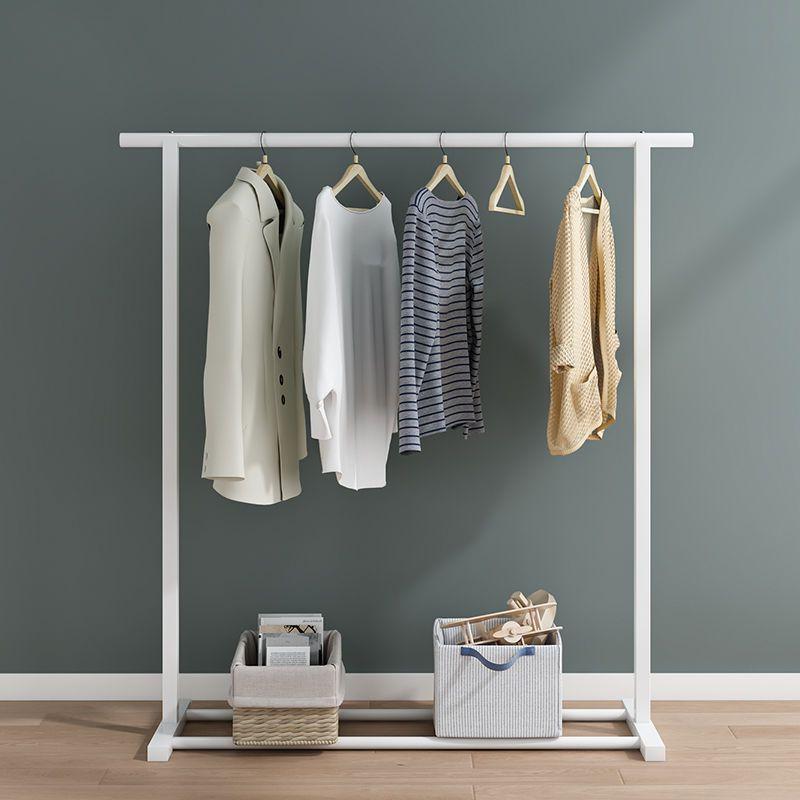 木头衣架实木衣帽架家用落地单杆挂衣架收纳置物架阳台晾衣服架子