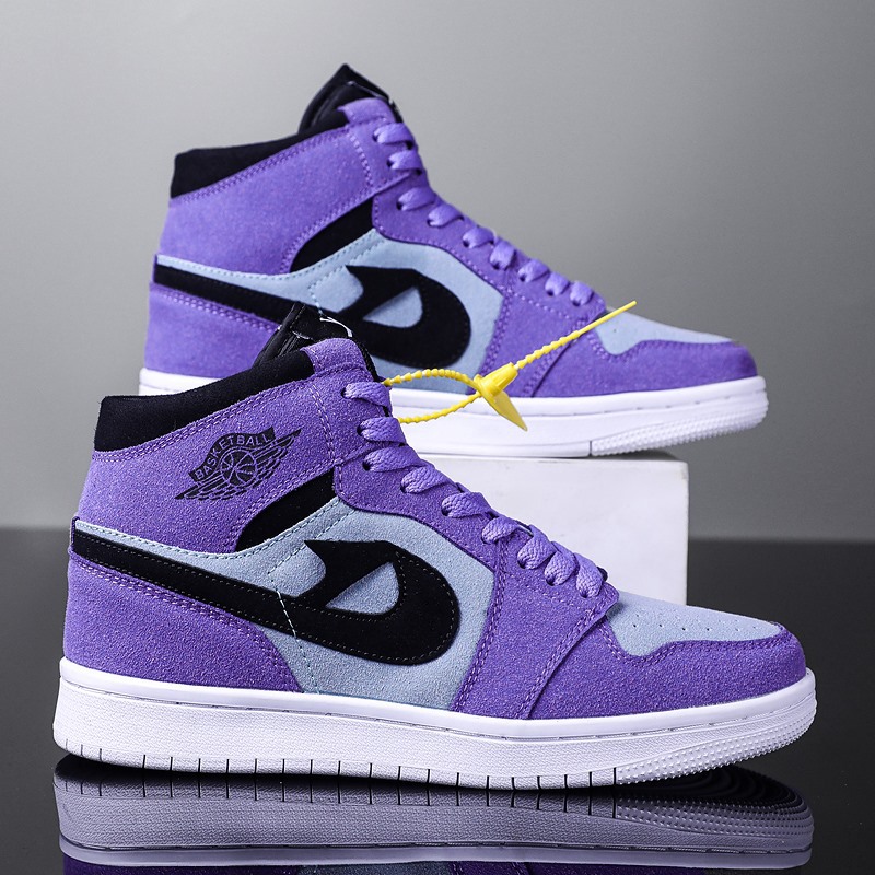 aj男鞋新款糖果鸳鸯空军一号情侣板鞋青少年中学生篮球运动鞋女鞋