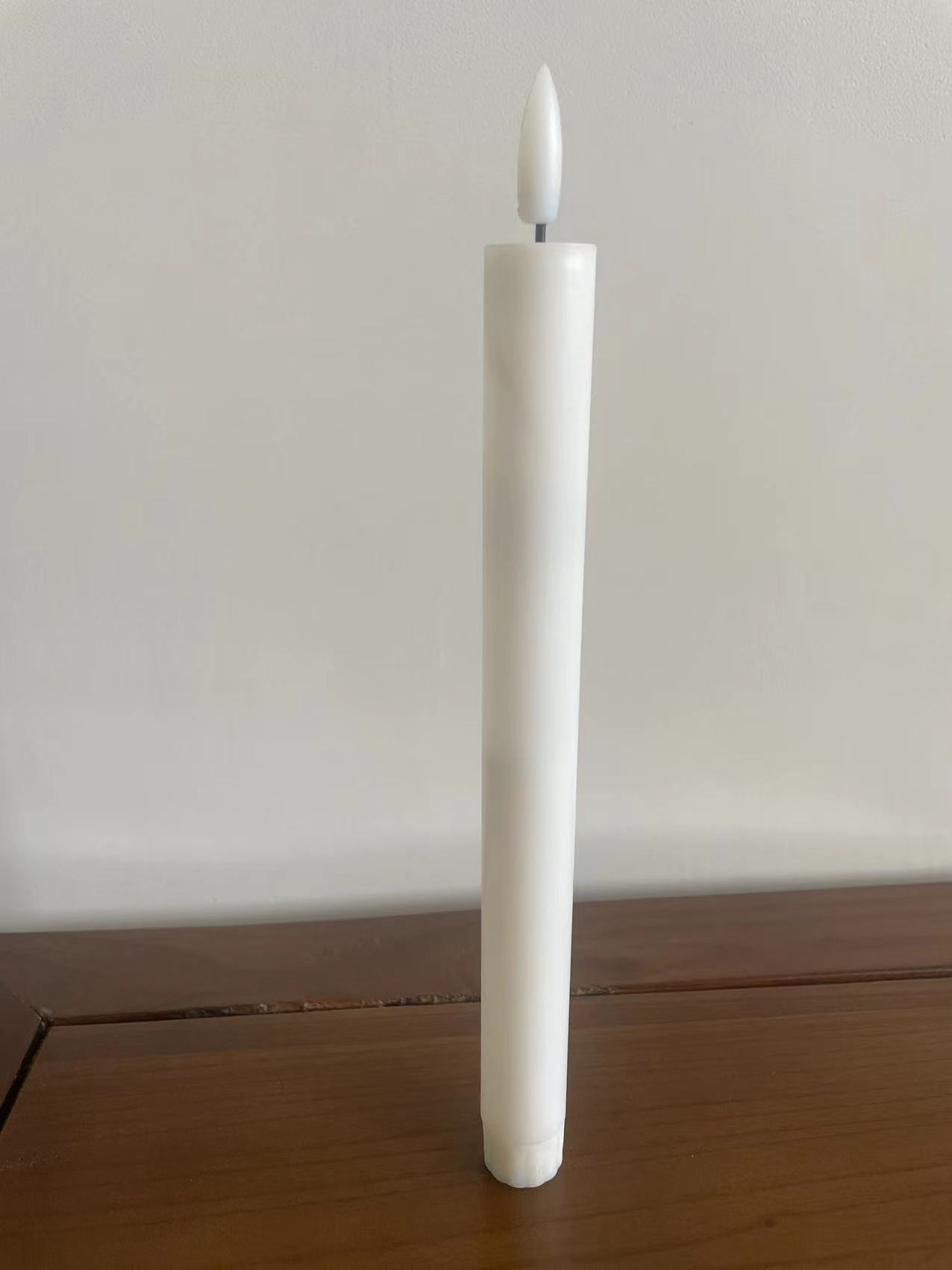 Simulation Long Brush Holder Wax LED Electronic Candle Bar Party Atmosphere Candle Light Birthday Wedding Decorative Candle