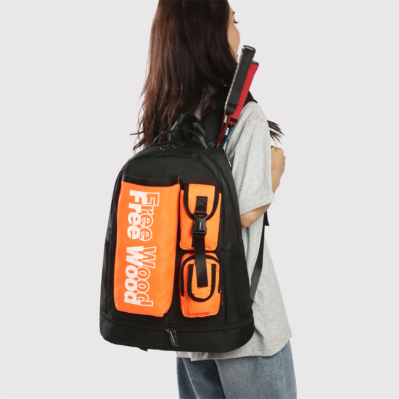 男女运动双肩包休闲运动背包男包鞋仓双肩包新款羽毛球运动双肩包