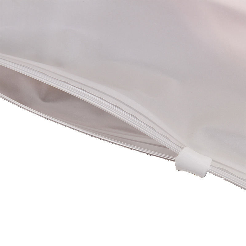 Thickened Pe Packaging Plastic Bag Transparent Zipper Bag Self-Sealing Storage Seal Clip Chain Sealing Packaging