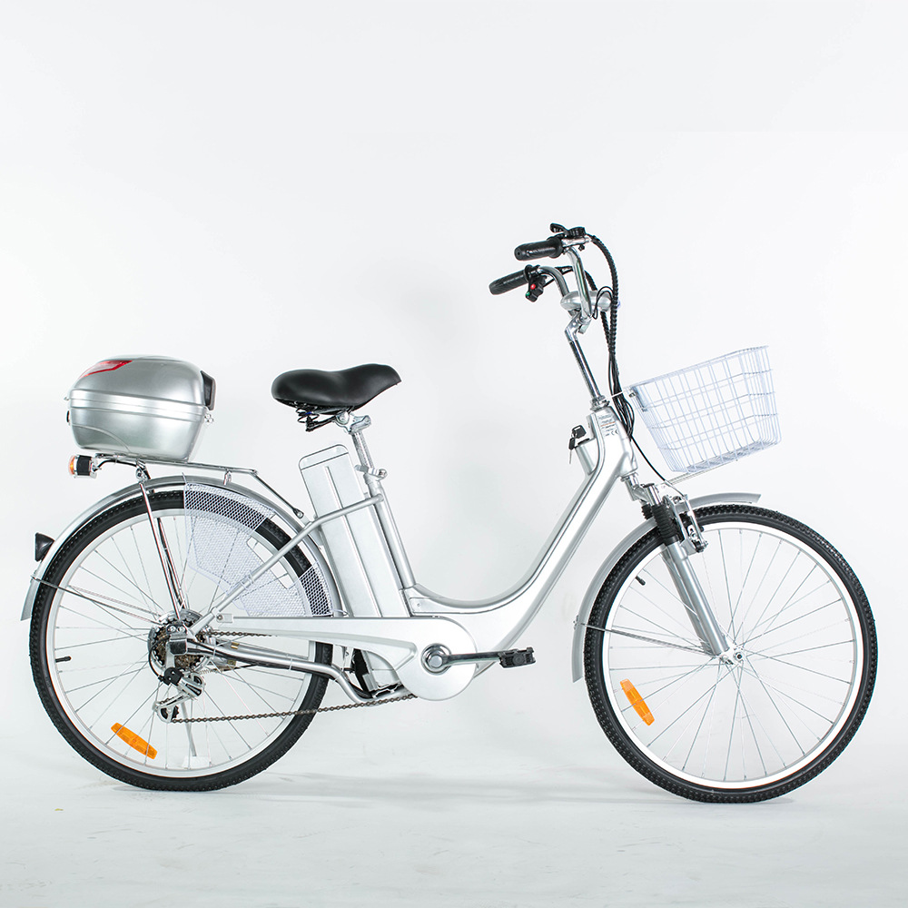 电动助力自行车 成人两轮脚踏可变速锂电池电动车 清风款外贸出口