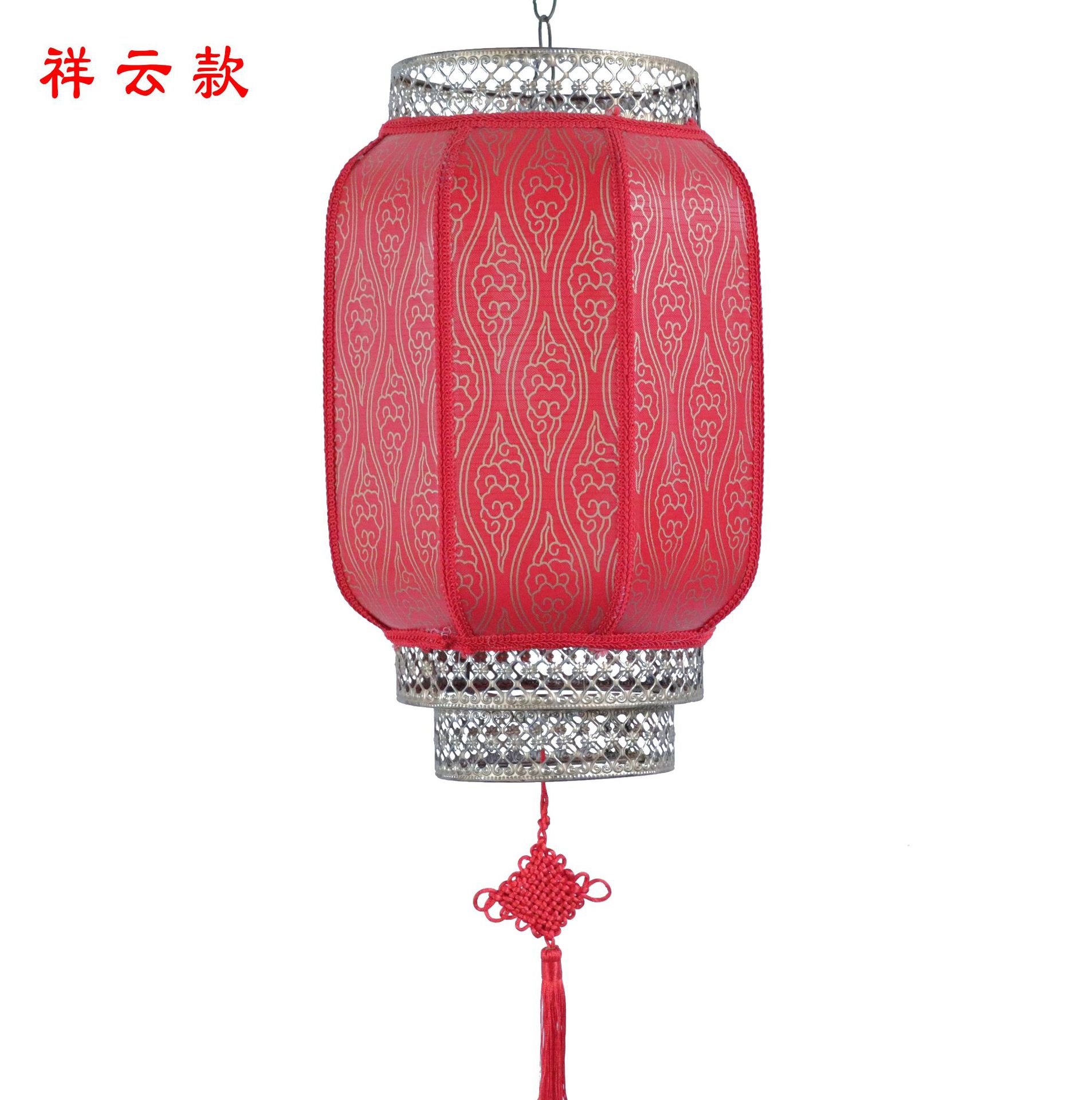 厂家直销防水防晒仿古羊皮灯笼酒店景区户外广告印字春节灯笼批发