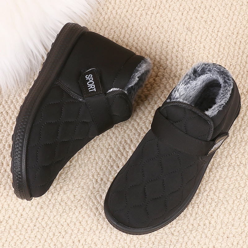 中年棉鞋女冬季加绒防滑老年保暖鞋女士老北京妈妈鞋子老人雪地靴