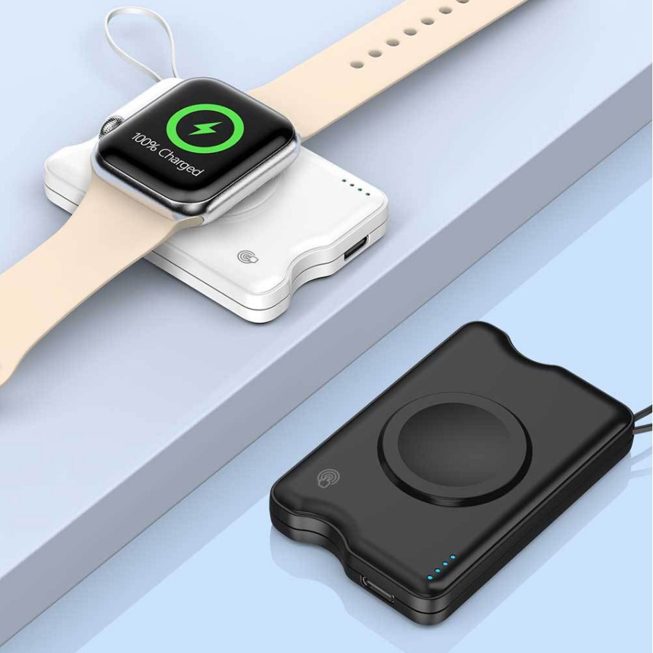无线磁吸充电宝iwatch手表快充电宝三合一无线充电底座充电器快充